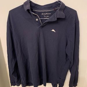 Tommy Bahama Blue Long Sleeve shirt